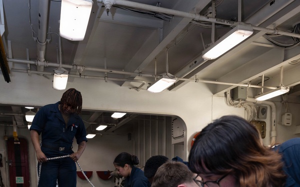 Daily Operations Aboard USS George H.W. Bush (CVN 77)