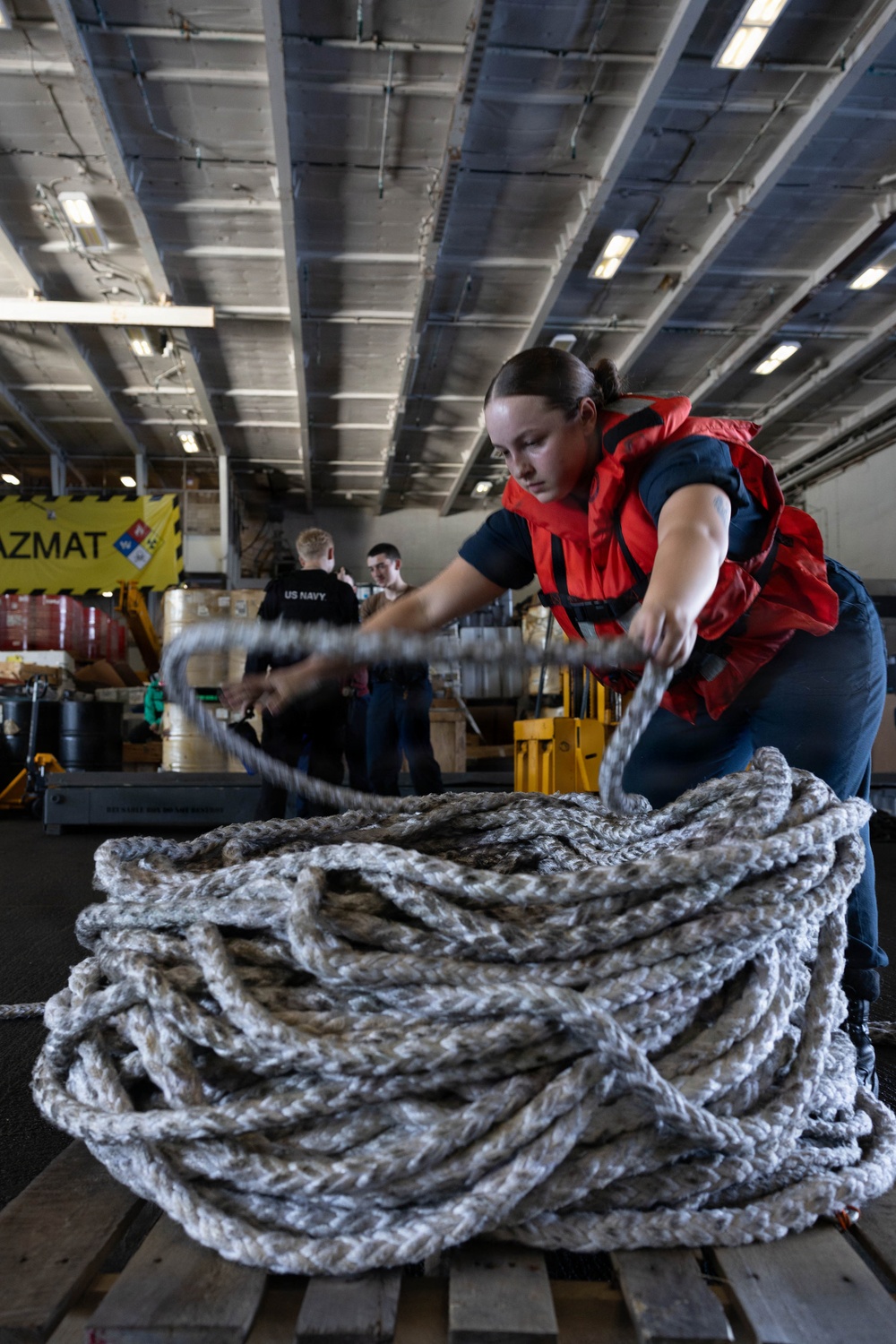 Daily Operations Aboard USS George H.W. Bush (CVN 77)
