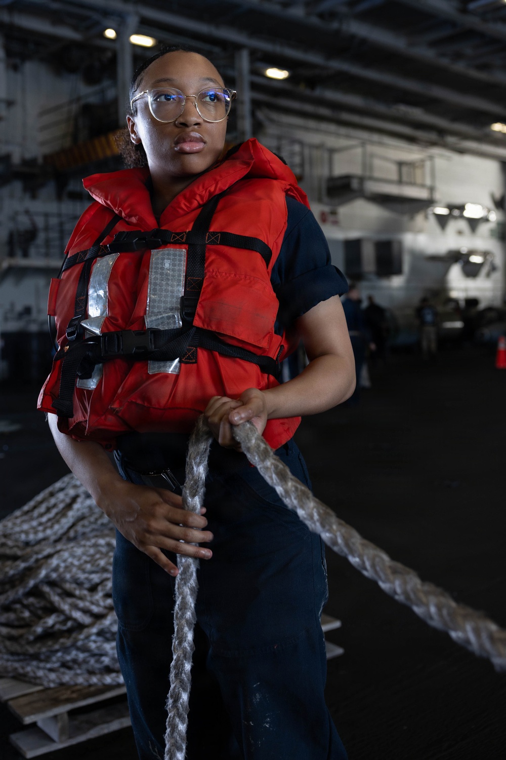 Daily Operations Aboard USS George H.W. Bush (CVN 77)