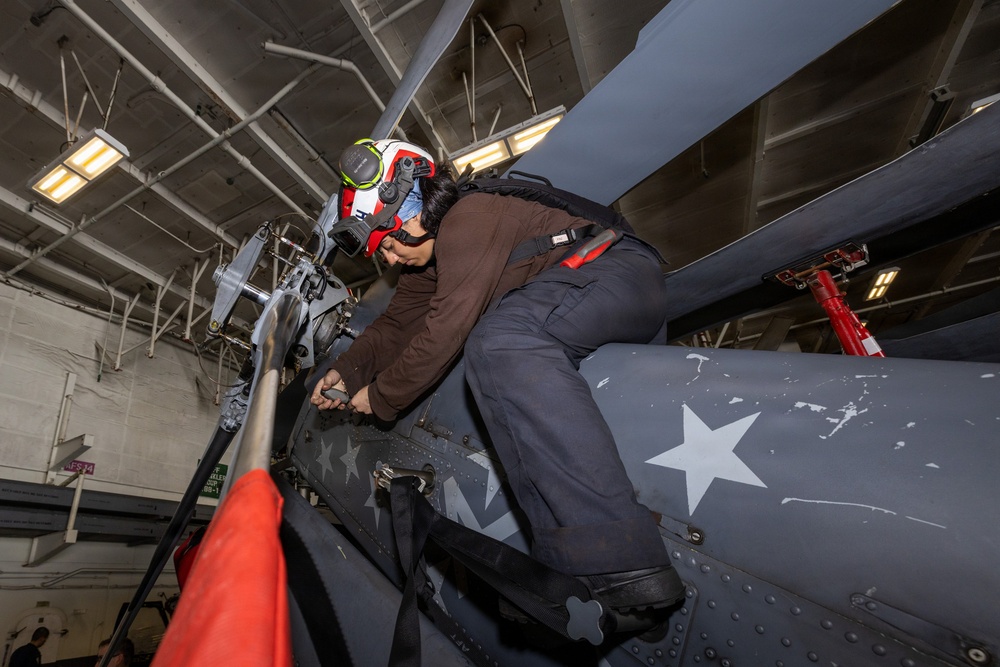 Daily Operations Aboard USS George H.W. Bush (CVN 77)