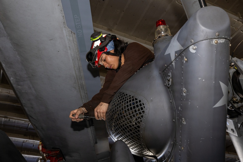 Daily Operations Aboard USS George H.W. Bush (CVN 77)