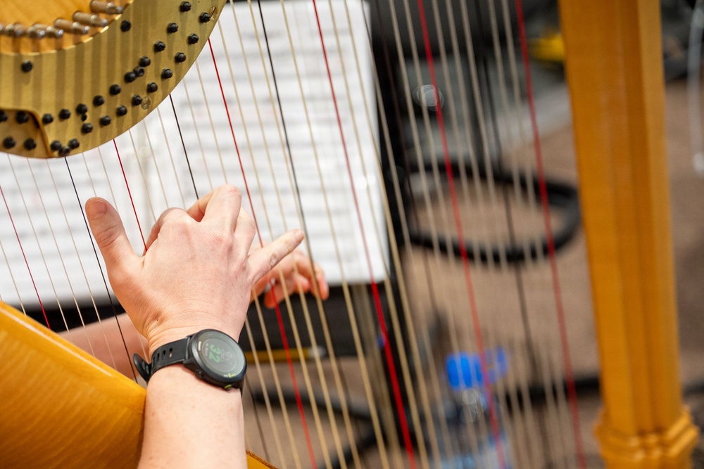 Air Force Band holds open rehearsal
