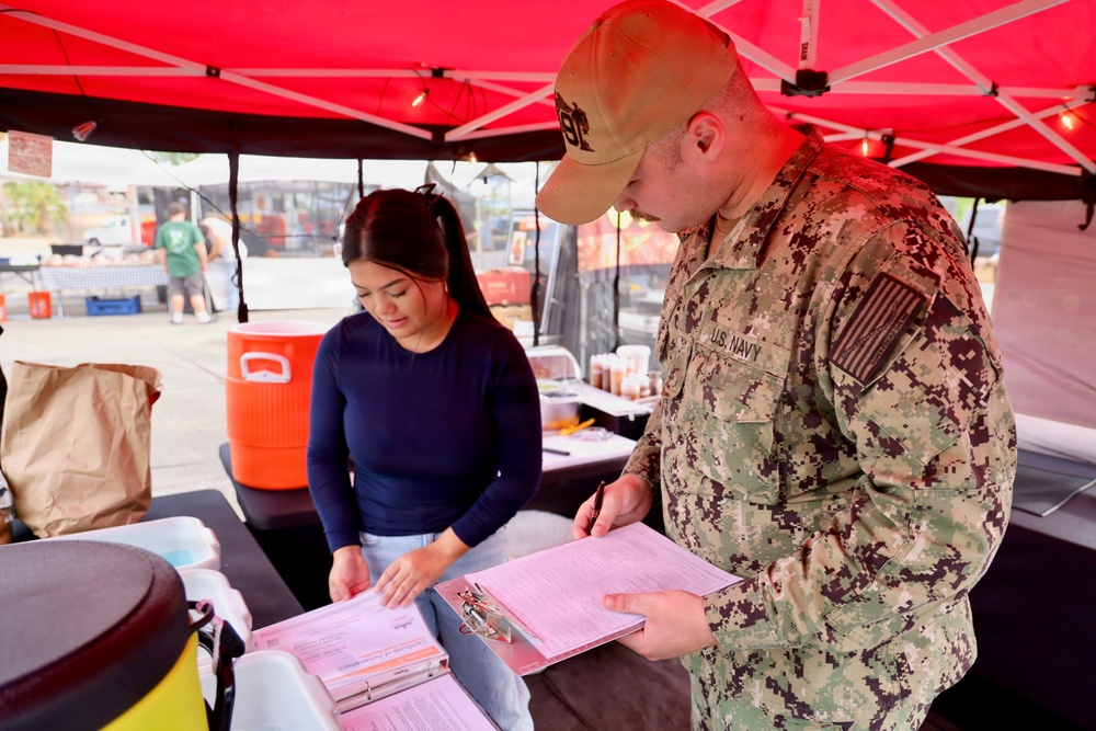 Navy preventive medicine team helps establish 29 Palms Farmers Market at MCAGCC
