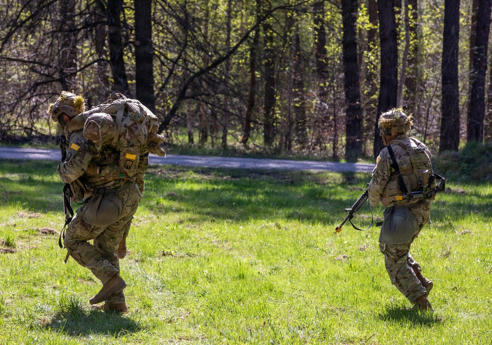 21st Theater Sustainment Command Best Squad Competition
