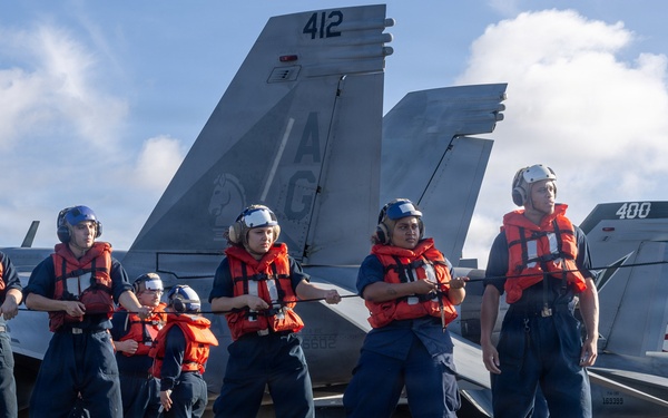 Daily Operations Aboard USS George H.W. Bush (CVN 77)
