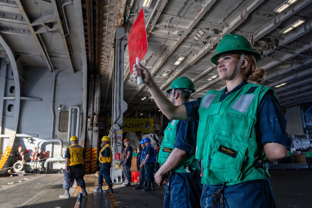 Daily Operations Aboard USS George H.W. Bush (CVN 77)