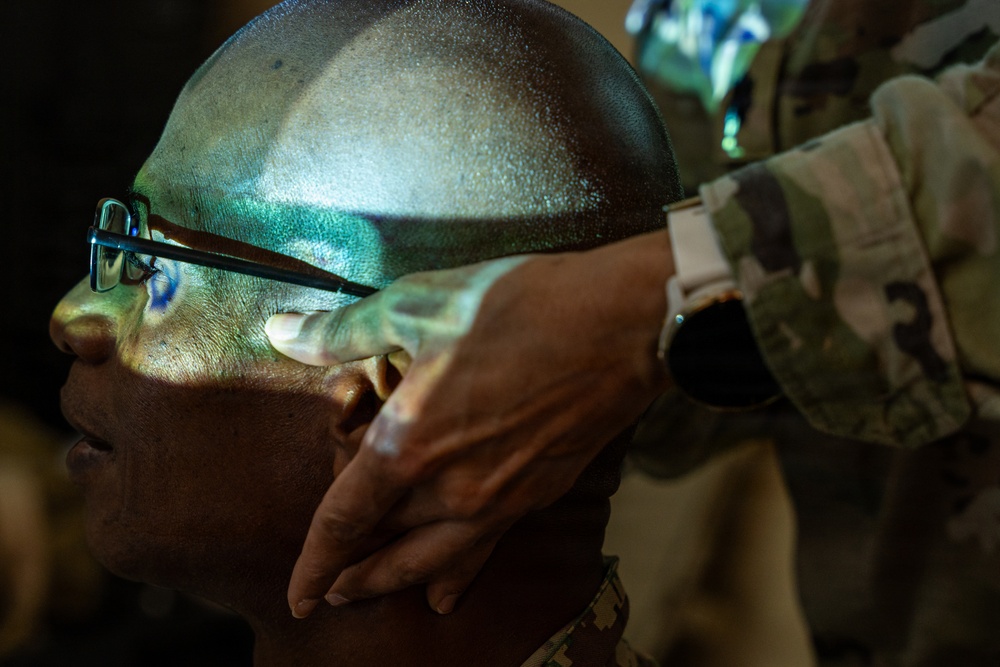 U.S. Air Force medics teach TCCC in Suriname