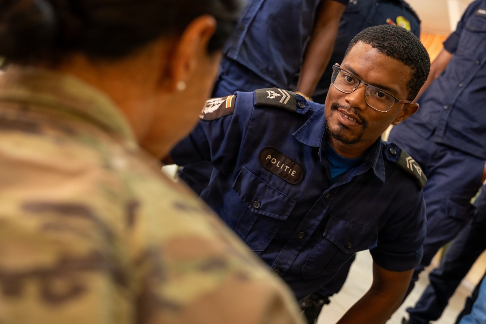 U.S. Air Force medics teach TCCC in Suriname