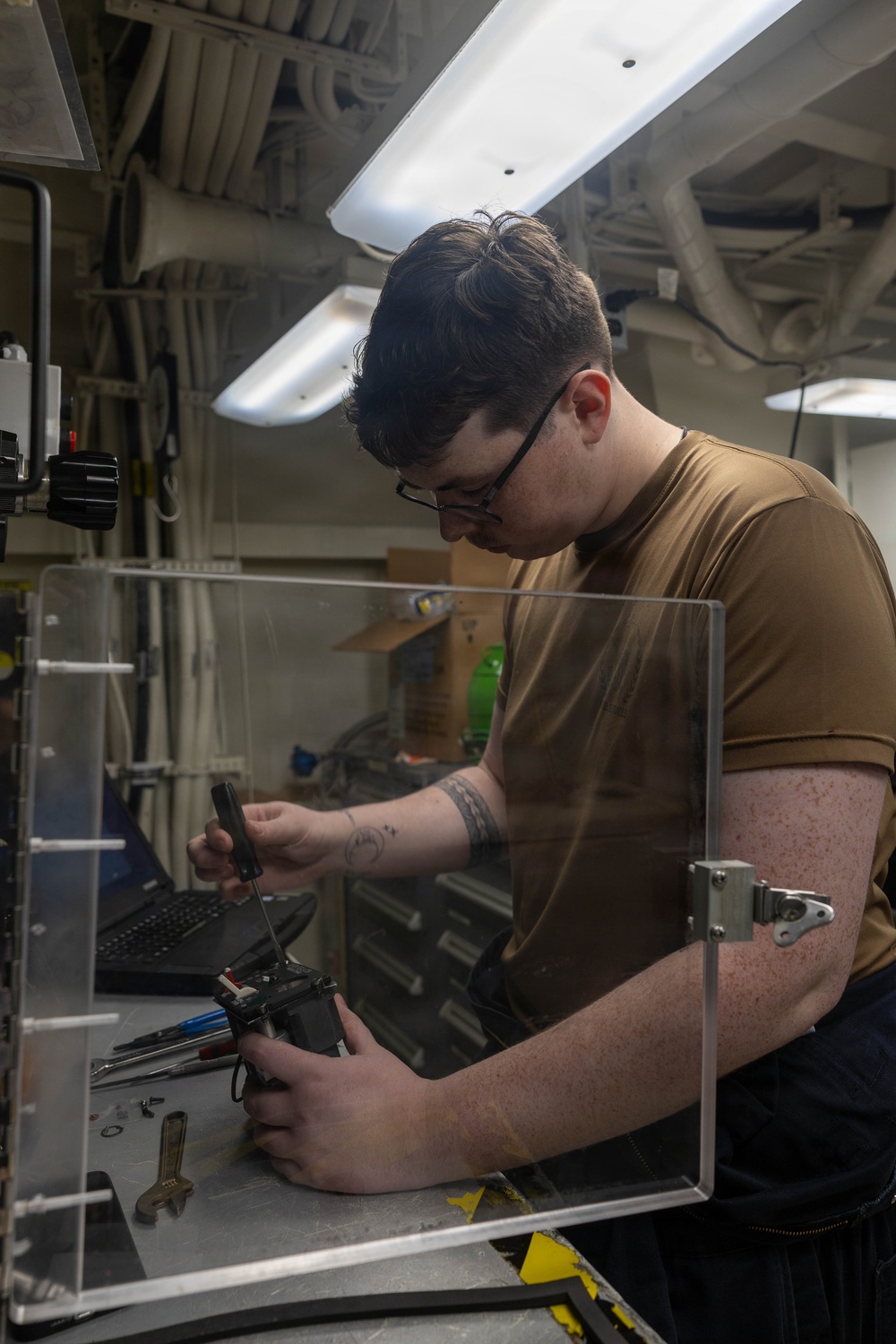 Daily Operations Aboard USS George H.W. Bush (CVN 77)