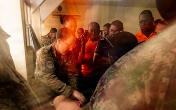 U.S. Air Force medics teach TCCC in Suriname