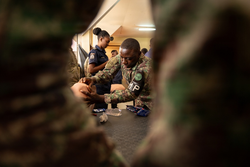 U.S. Air Force medics teach TCCC in Suriname
