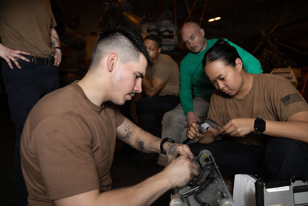 Daily Operations Aboard USS George H.W. Bush (CVN 77)