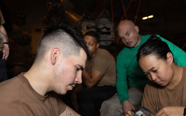 Daily Operations Aboard USS George H.W. Bush (CVN 77)
