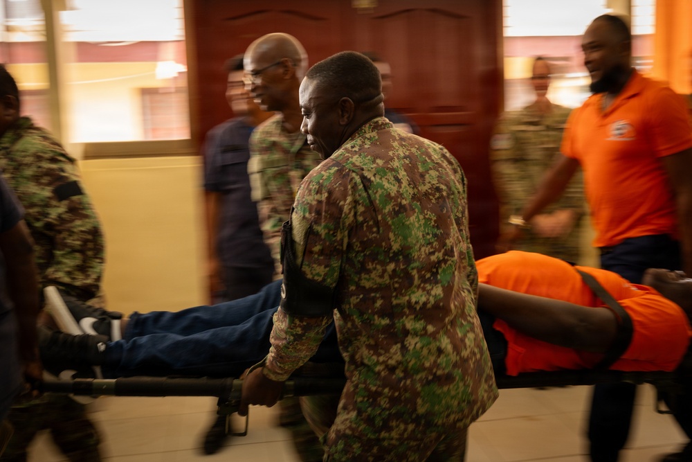 U.S. Air Force medics teach TCCC in Suriname