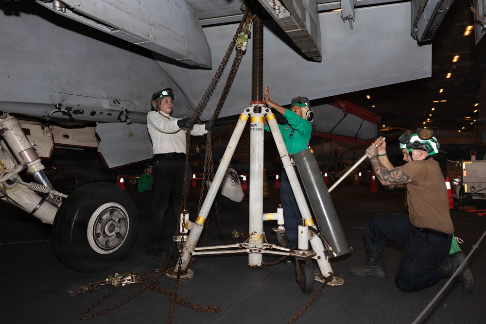Daily Operations Aboard USS George H.W. Bush (CVN 77)