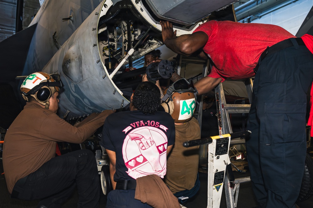Daily Operations Aboard USS George H.W. Bush (CVN 77)
