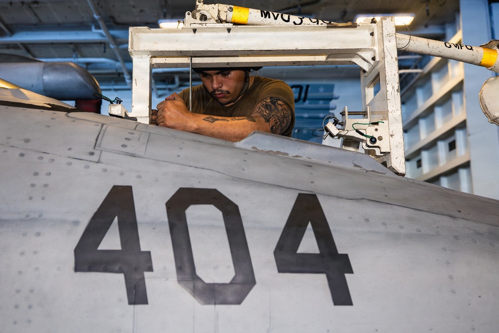 Daily Operations Aboard USS George H.W. Bush (CVN 77)