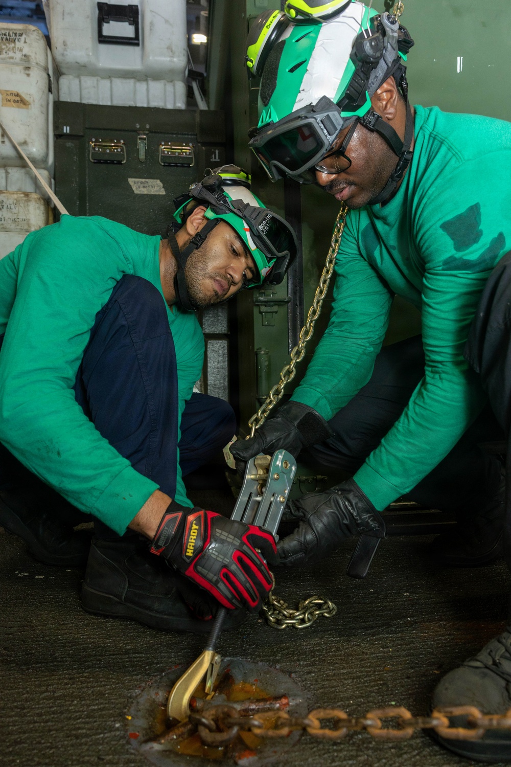 Daily Operations Aboard USS George H.W. Bush (CVN 77)