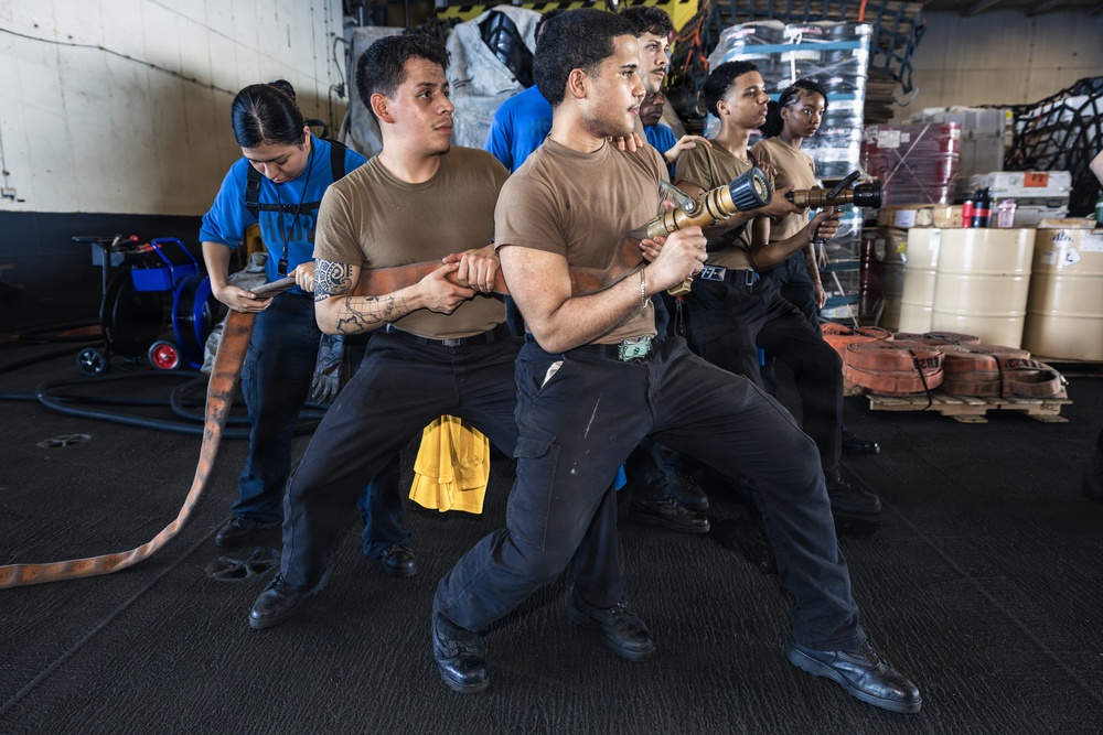 Daily Operations Aboard USS George H.W. Bush (CVN 77)
