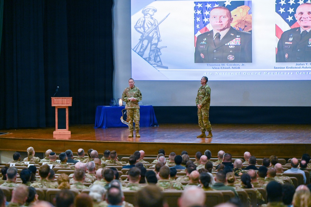 Carden, Raines speak at Air National Guard Readiness Center quarterly Town Hall