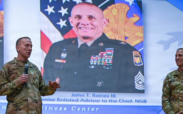 Carden, Raines speak at Air National Guard Readiness Center quarterly Town Hall