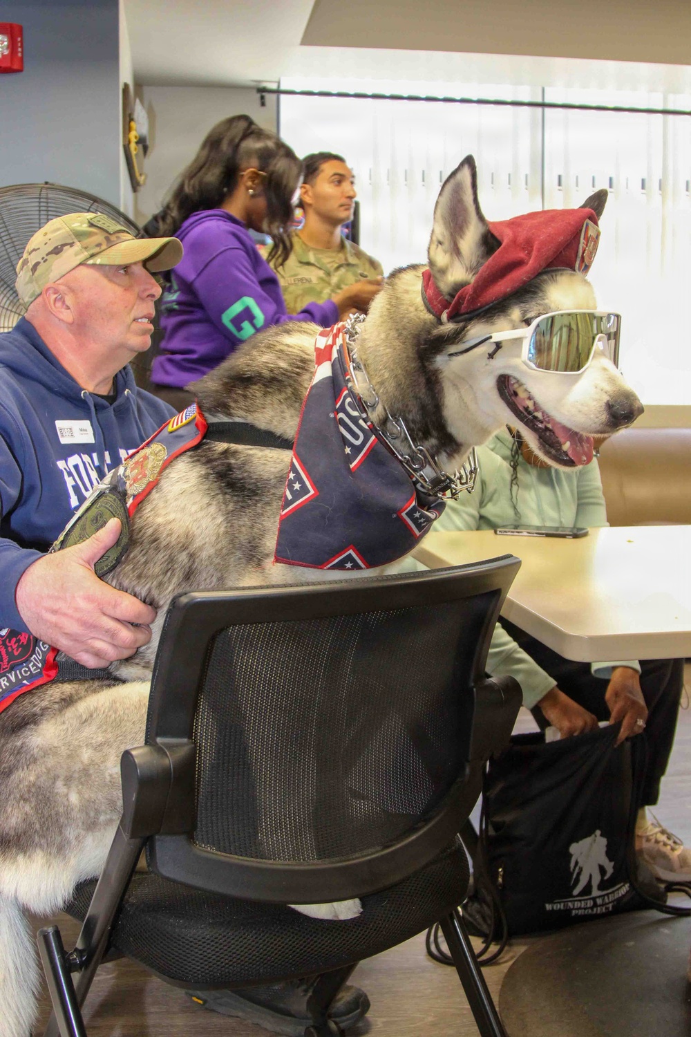 Sapper named USO Canine Volunteer of the Year