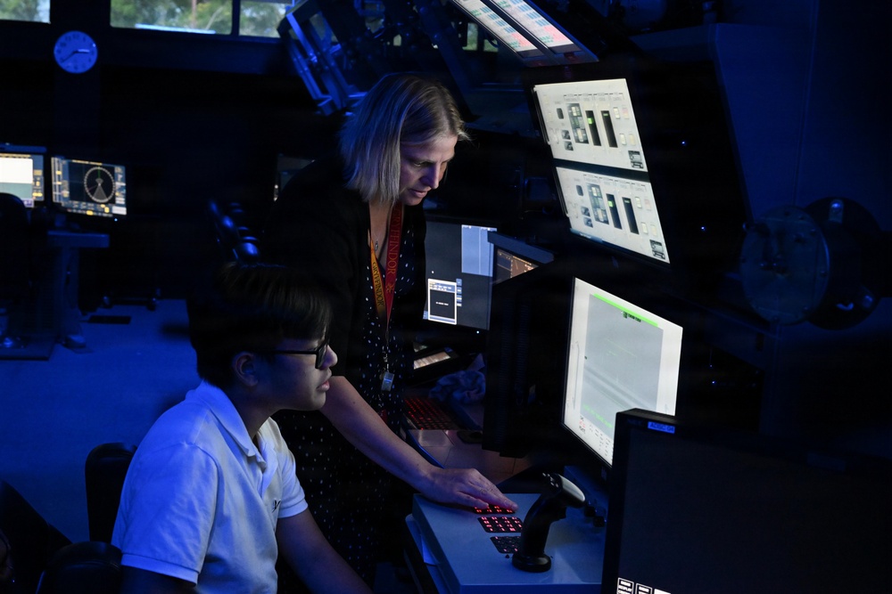 SCSTC ATRC Hosts Students and Instructors from Westlake High School's NJROTC