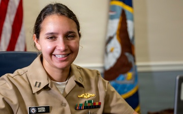 Lt. Marissa Amodeo Environmental portrait