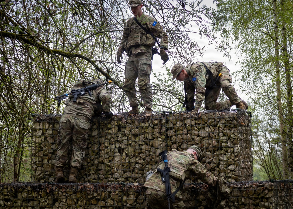 7th MSC Soldiers Compete in Best Squad Competition