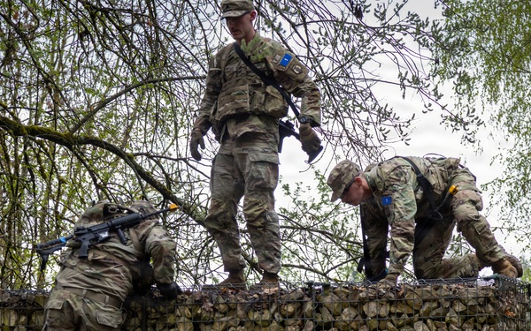 7th MSC Soldiers Compete in Best Squad Competition