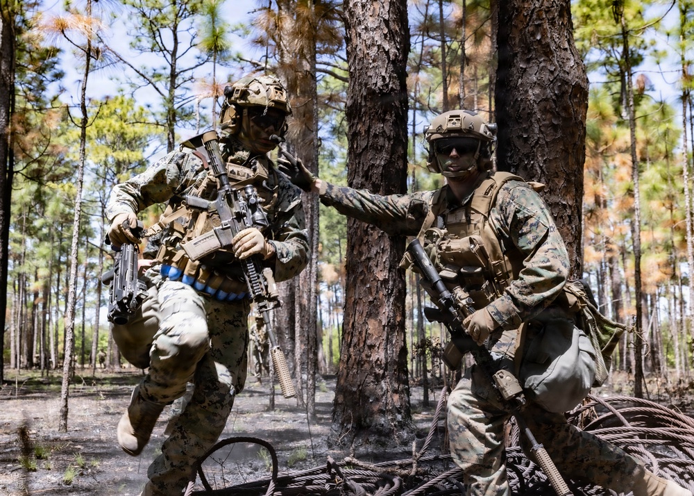 2nd CEB MCCRE: Live-Fire Platoon Attack