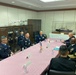 U.S. Pacific Fleet Master Chief Don Davis meets with senior enlisted leaders in Japan