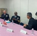 U.S. Pacific Fleet Master Chief Don Davis meets with senior enlisted leaders in Japan