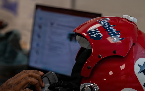 Bay County Sheriff’s Office Corporal flies with Thunderbirds