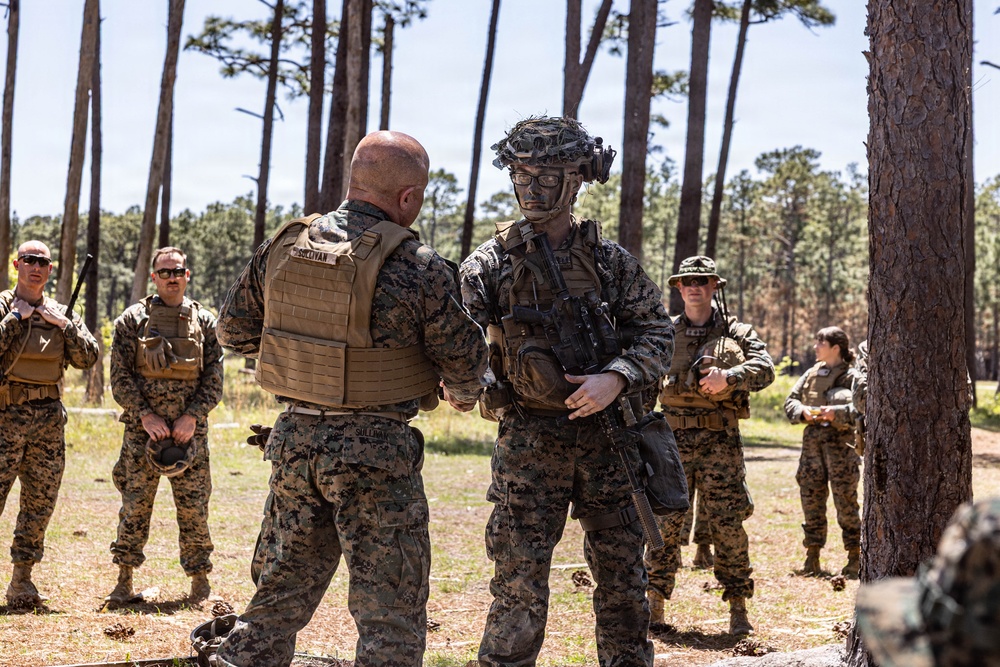 2nd CEB MCCRE: Live-Fire Platoon Attack