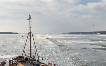 Coast Guard Cutter James Rankin ensures fuel delivery to regional power plant