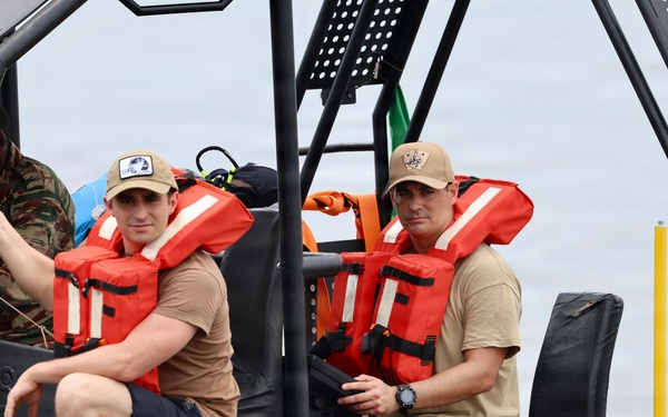 U.S. and Cameroonian Engineers Collaborate on Bathymetric Survey for Obangame Express 2026