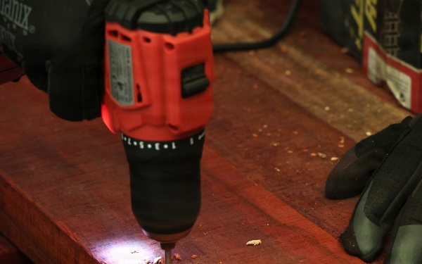 U.S. Navy Seabees Construct Floating Dock During Obangame Express 2026 in Cameroon