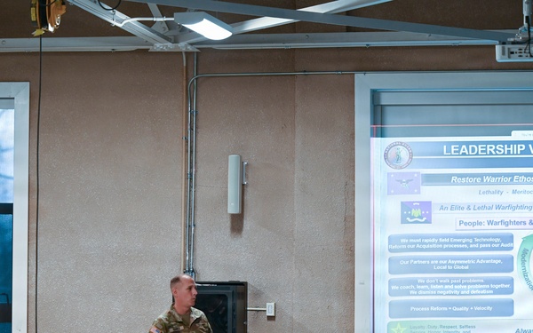 SEA Raines Visits New York National Guard