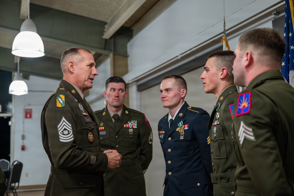 SEA Raines Visits New York National Guard