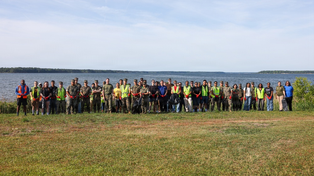 MCB Camp Lejeune Days of Service Clean Up