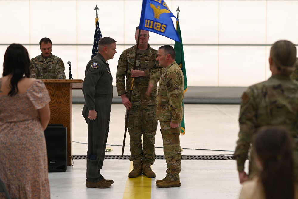 111TH Contingency Response Squadron Activation and Assumption of Command Ceremony