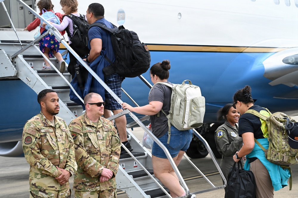 Paying honors to fallen Airmen