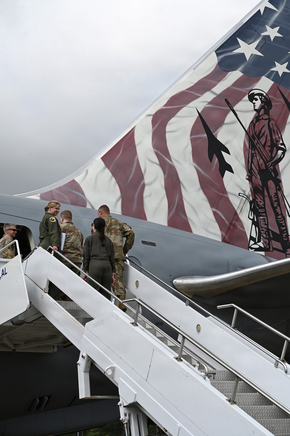 Paying honors to fallen Airmen