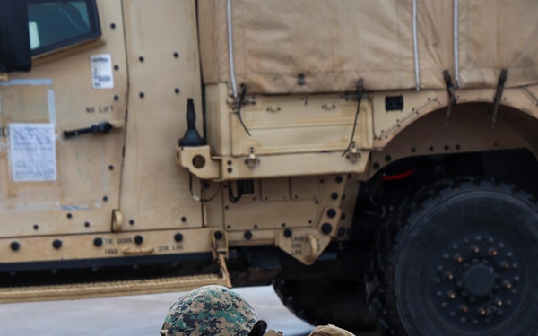MWSS-174 performs a casualty exercise at Kunsan Air Base, South Korea