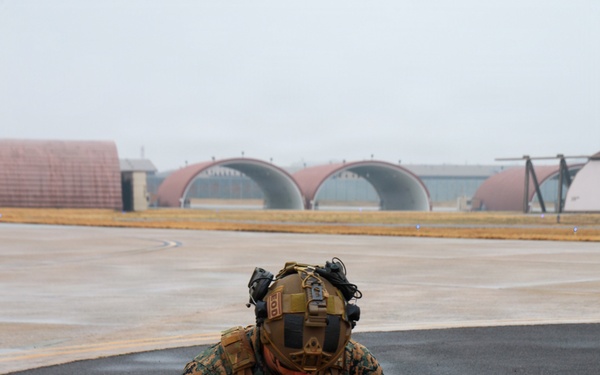 MWSS-174 performs a casualty exercise at Kunsan Air Base, South Korea