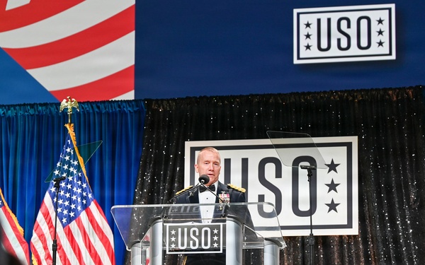 Carden Presents USO National Guard Service Member of the Year