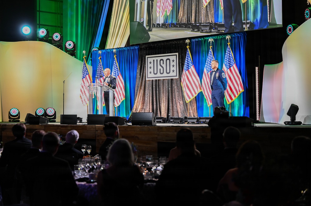 Carden Presents USO National Guard Service Member of the Year