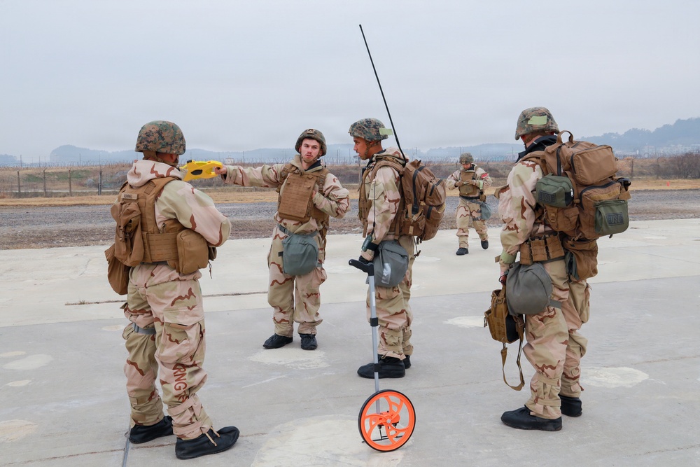 MWSS-174 performs recovery operations after simulated attack at Kunsan Air Base, South Korea