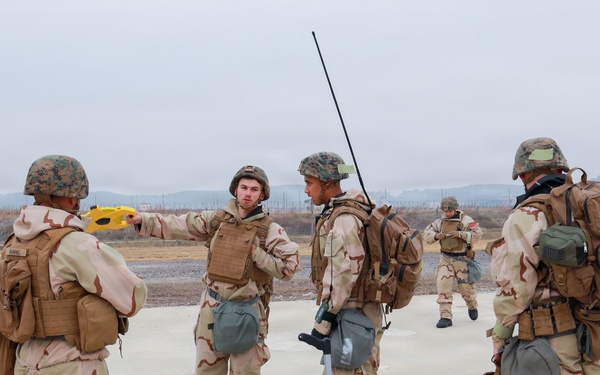 MWSS-174 performs recovery operations after simulated attack at Kunsan Air Base, South Korea